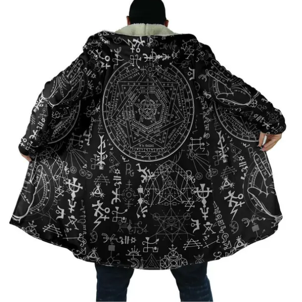 Ragnar – Gefütterte Wikinger-Kapuzenjacke – Warm & Robust