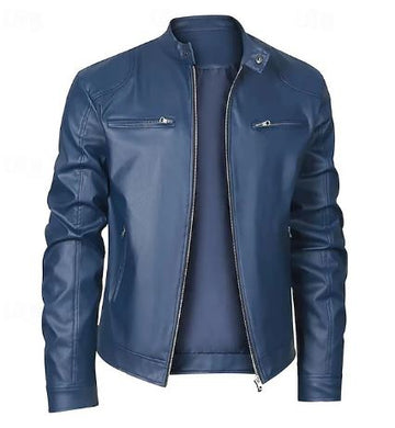 Lässige Lederjacke für Männer - Ricardo