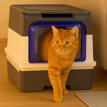 SteriPaw Haven – Automatisches Selbstreinigendes Katzenklo mit UV