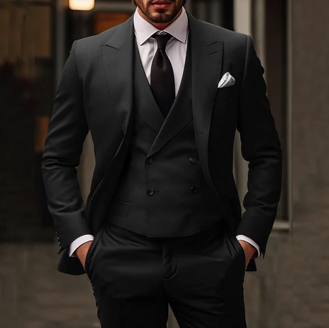 Thorpe | Abito da uomo smoking a 3 pezzi per occasioni formali