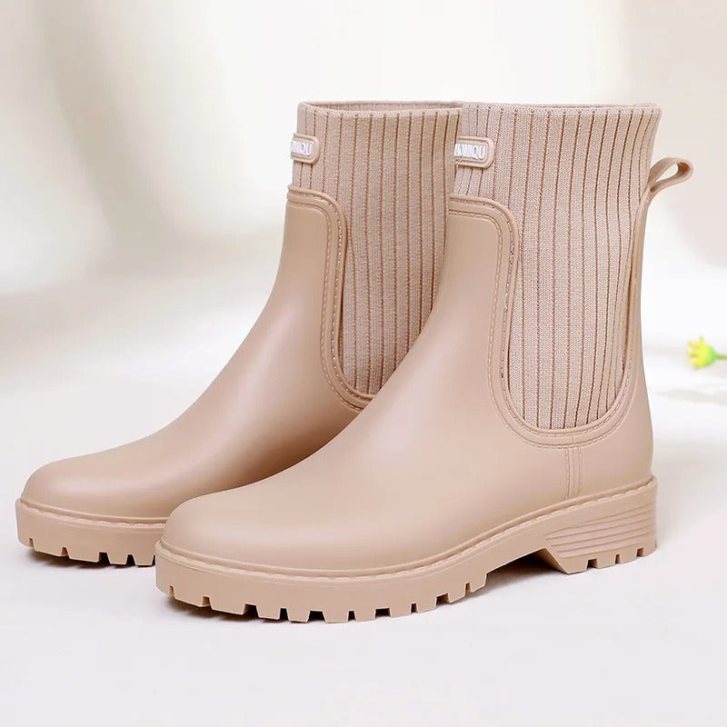 Pohodlné nepremokavé dámske gumáky – Livia Rain Luxe
