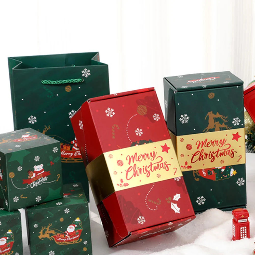 Creatieve DIY kerstverrassingsdoos set met pop-up functie 0