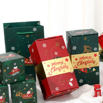 Creatieve DIY kerstverrassingsdoos set met pop-up functie 0