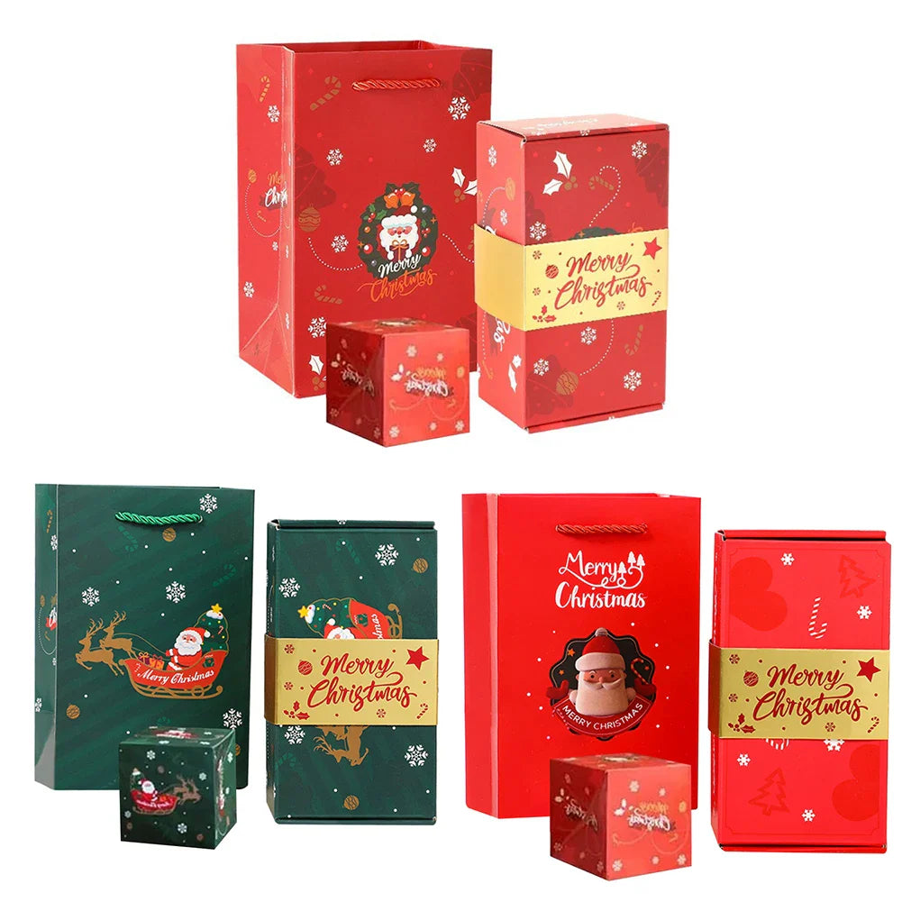 Creatieve DIY kerstverrassingsdoos set met pop-up functie 5