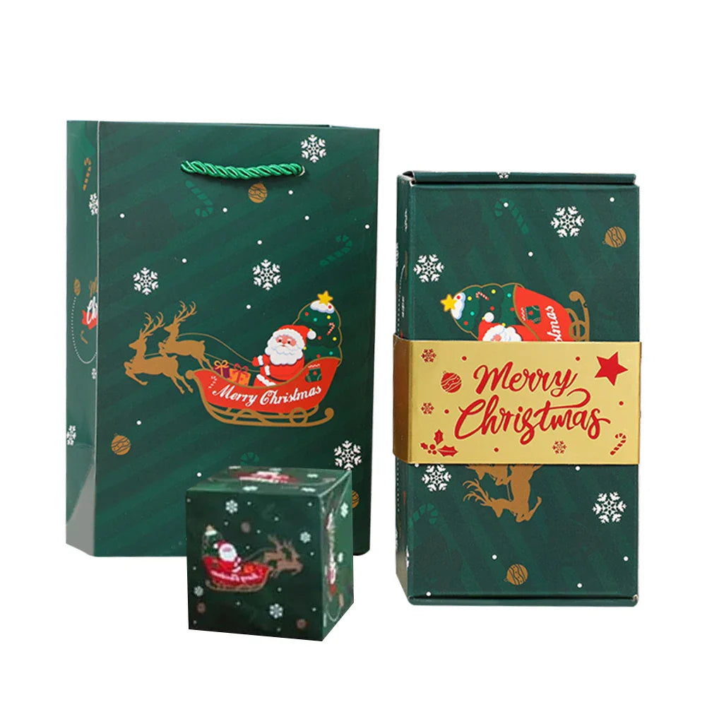 Creatieve DIY kerstverrassingsdoos set met pop-up functie 7