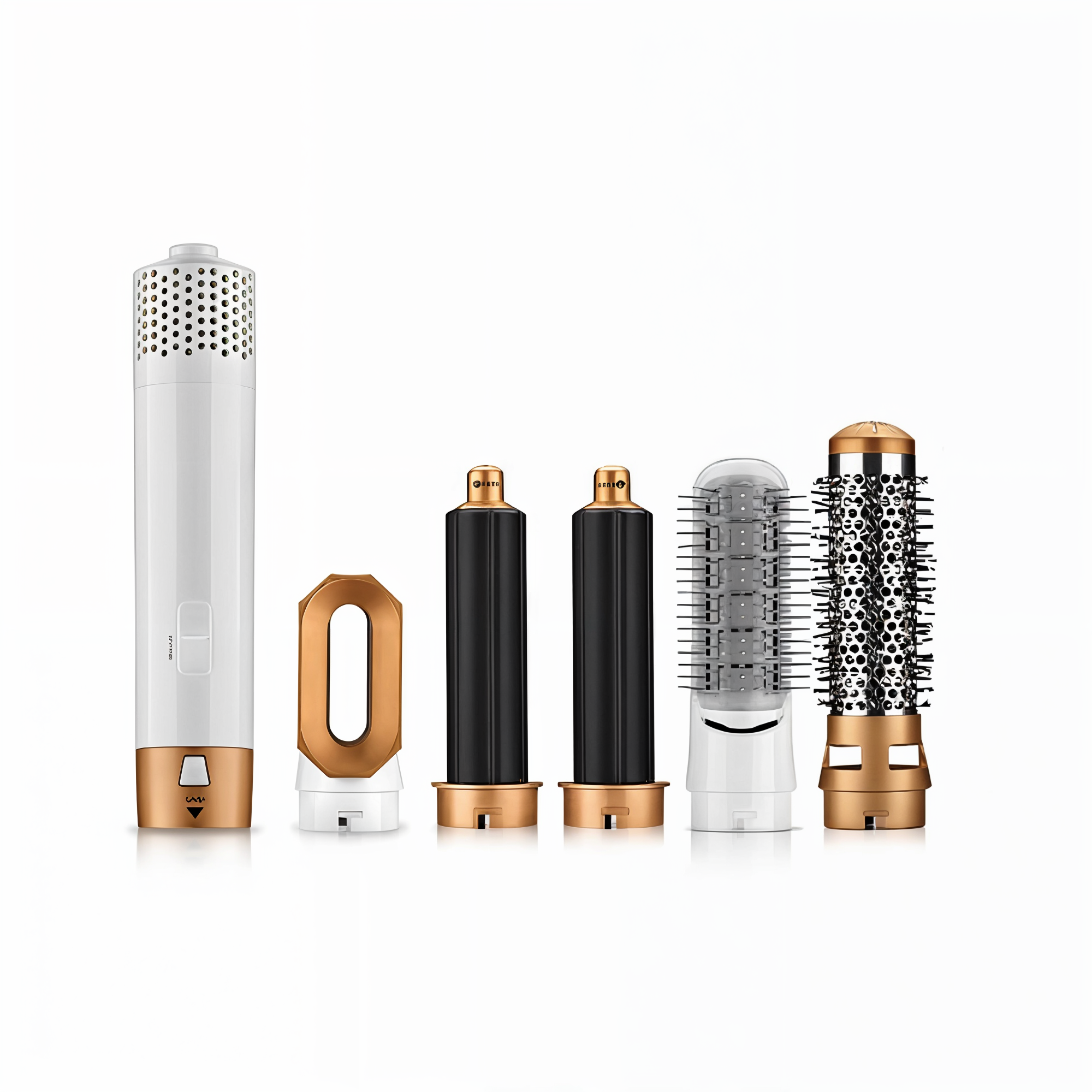 Lustre – 5-v-1 sušič vlasov s stylingovými nadstavcami – iónová technológia