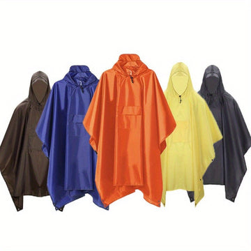 Daan – 3-in-1-Regenmantel mit Allwetter-Schutz – Für Outdoor-Abenteurer & Party-Planer