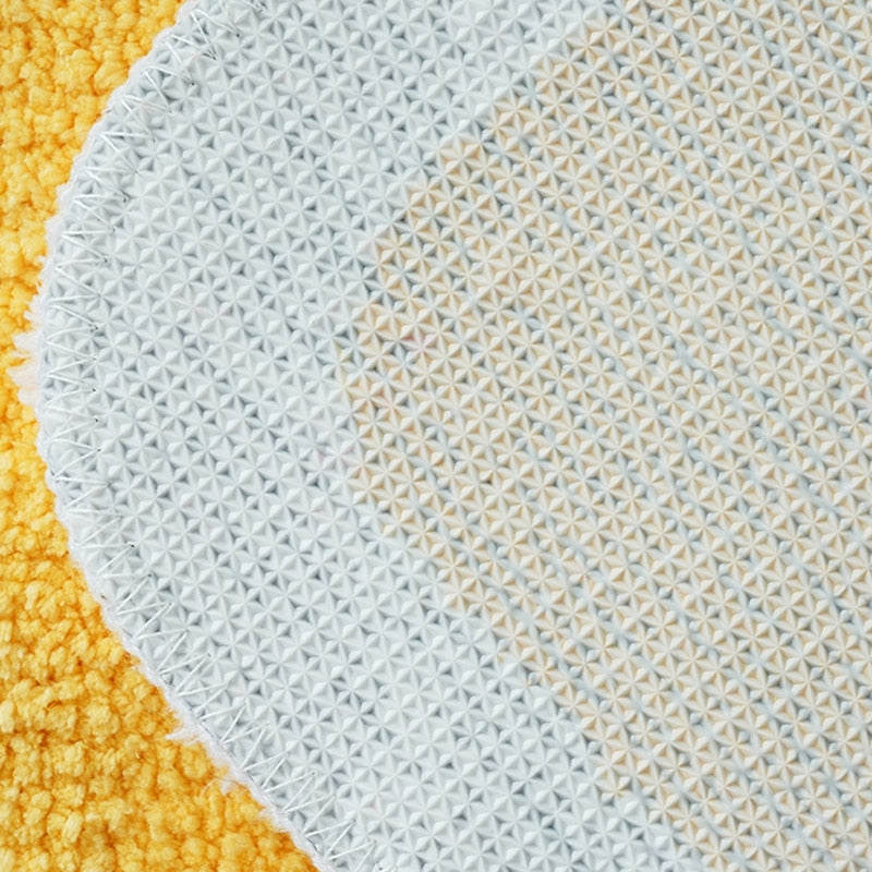 Floralis – Kúpeľňová predložka s motívom sedmokrások, mäkká a protišmyková