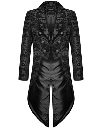 Men's Gothic Tailcoat – Eleganz trifft auf mystischen Charme