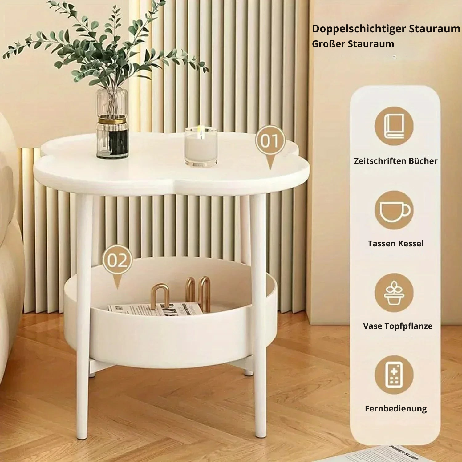 ModernEase konferenční stolek – stylový komfort pro váš obývací pokoj