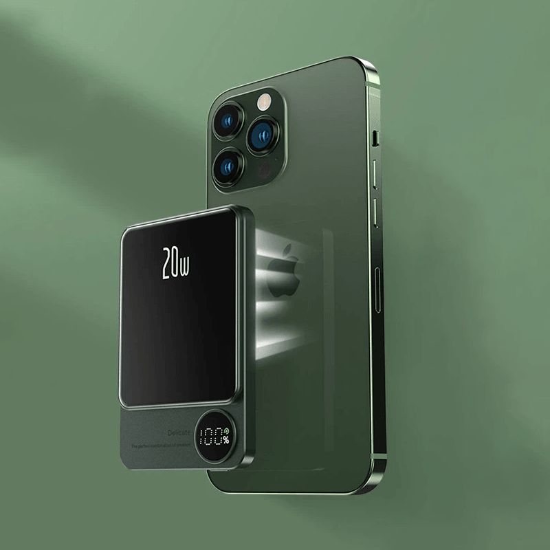 SlimCharge – magnetická powerbanka s LED displejom a rýchlym nabíjaním