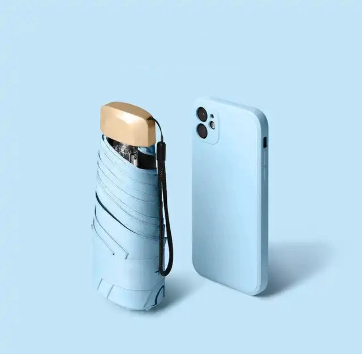 Mini Knirps na cestovanie - Najmenší dáždnik, vetruvzdorný, blokujúci UV žiarenie