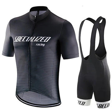 Velonex Fahrradbekleidungsset Sommer – Atmungsaktives Trikot & Bequeme Bib Shorts