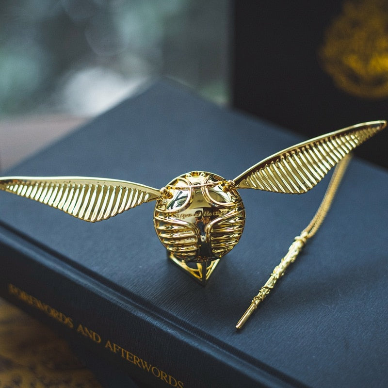 Goldene Fang | Pozlátený 18k poklad krúžok krabička pohyblivý luxusný šperk
