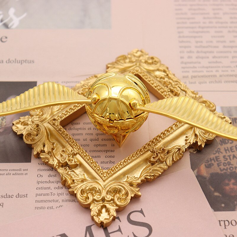 Goldene Fang | Pozlátený 18k poklad krúžok krabička pohyblivý luxusný šperk
