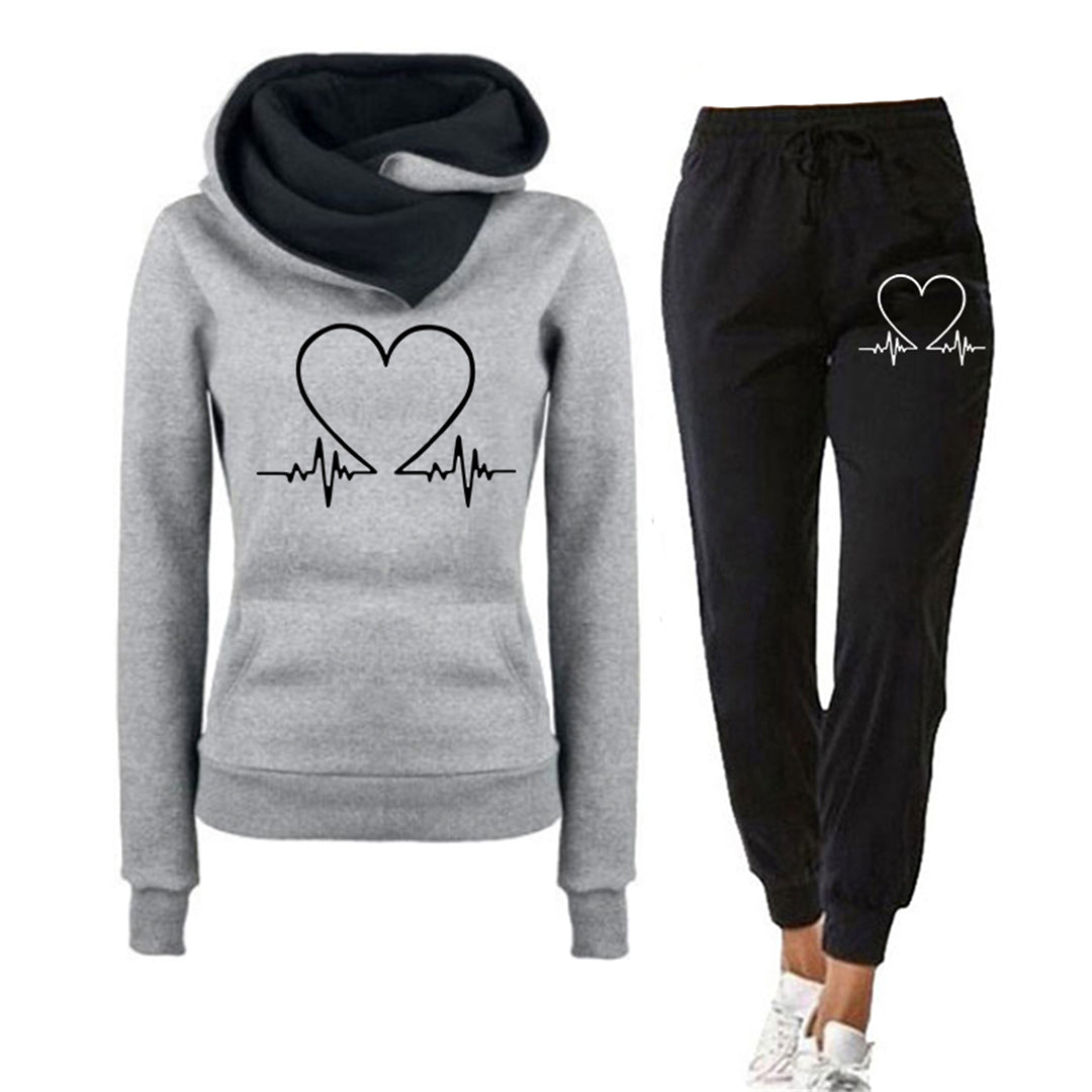 Ensemble de jogging Heartbeat pour femmes - Confort et style pour tous les jours