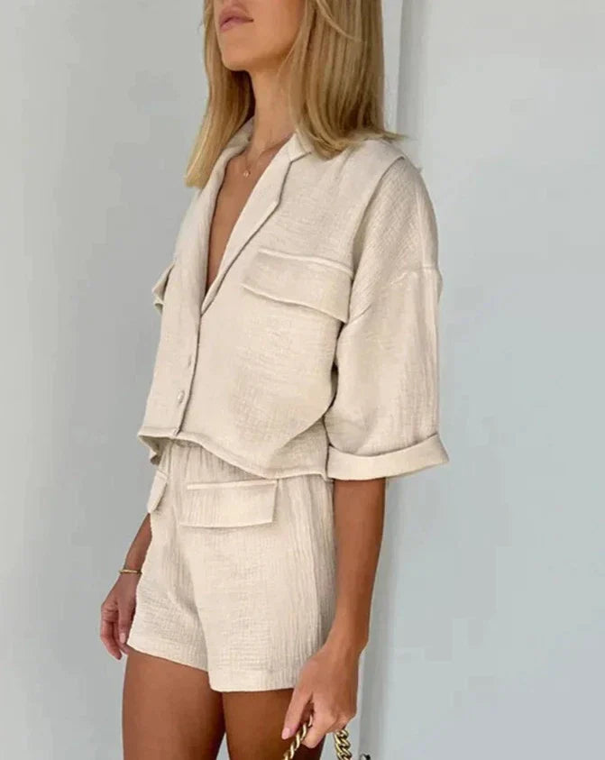 Devako Amelie Breezy Bavlnený Letný Set