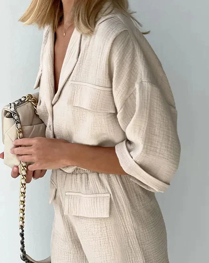 Devako Amelie Breezy Bavlnený Letný Set