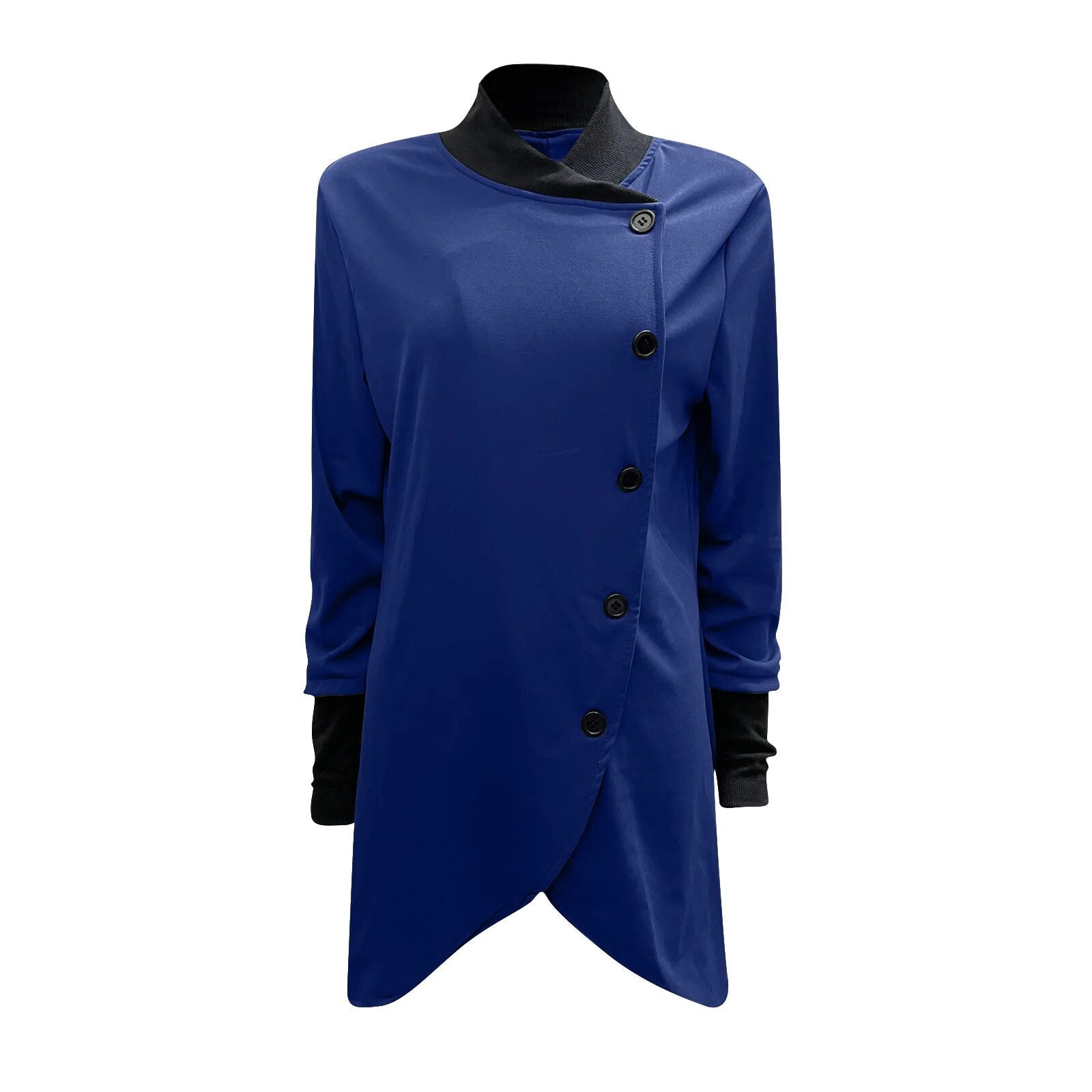 Bianca – Elegant damejakke med knap og statement-design