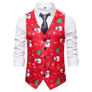 Varentio pánské sako s 3D potiskem – Slim Fit, vintage styl a elegantní design