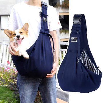 Hundetransport mit stilvoller und komfortabler Schultertasche
