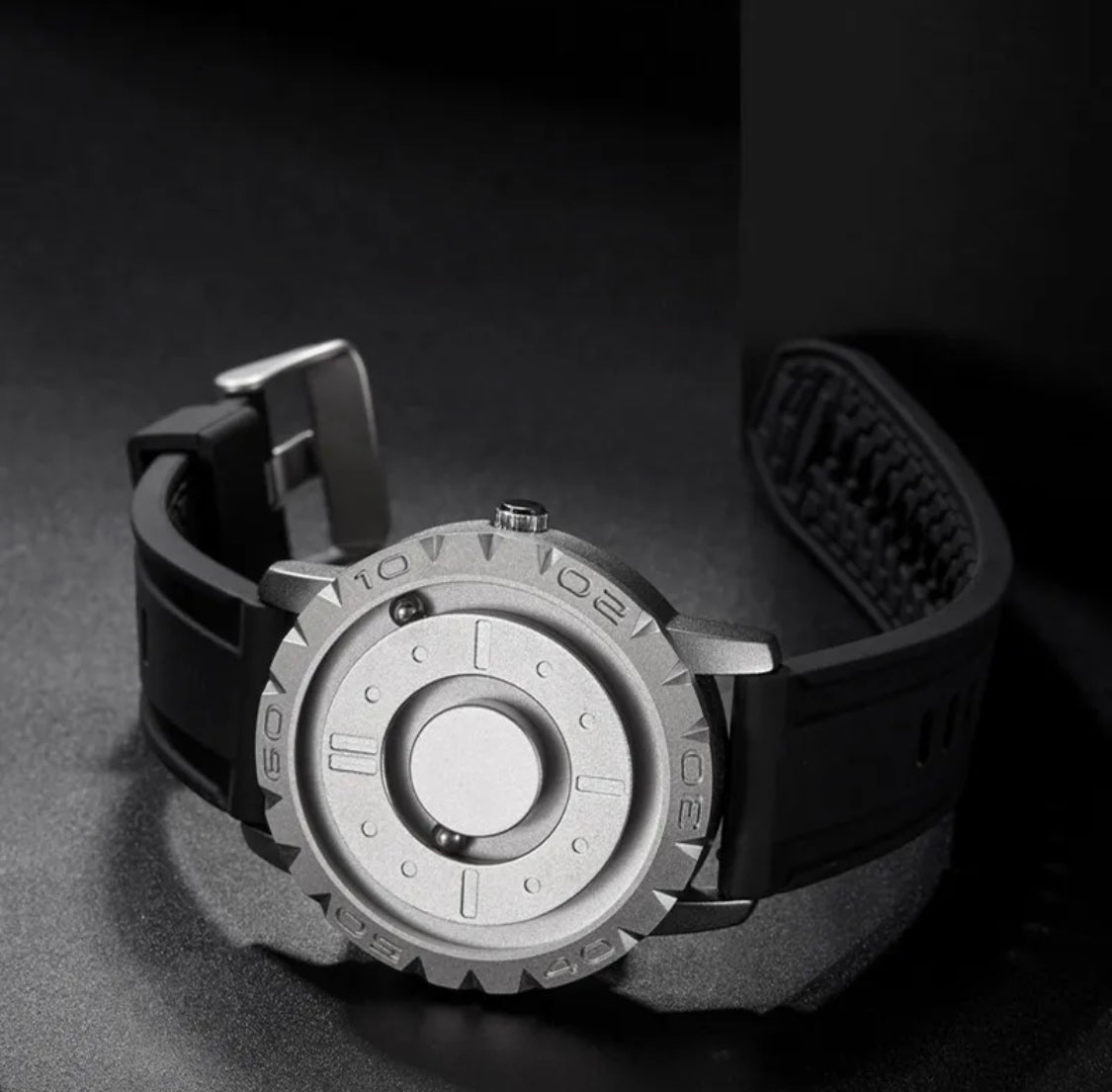Devako magnetická guľôčková hodinky Quartz - elegantné hodinky s inovatívnym mechanizmom