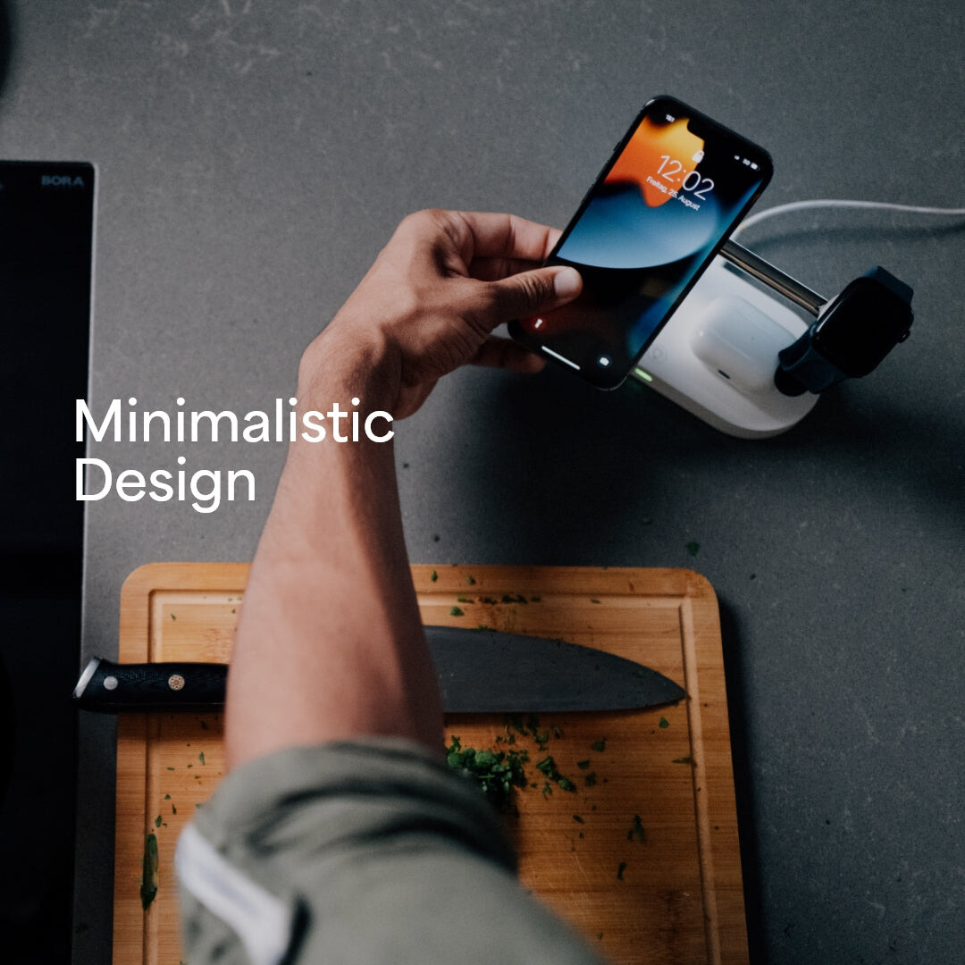 MultiCharge Pro 3-v-1 nabíjacia stanica – bezdrôtové nabíjanie pre 3 zariadenia