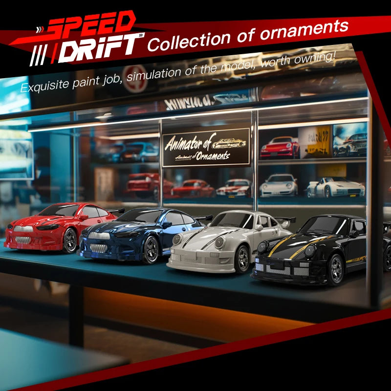 Racemaster KF20 – 1:64 Drift-RC-auto s pohonom všetkých kolies, diaľkovo ovládané