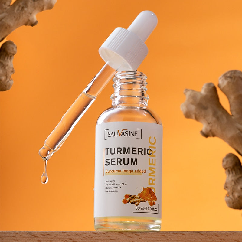 Kurkuma sérum – Prírodné sérum proti tmavým škvrnám a nerovnostiam pokožky