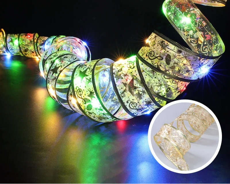 Glorialux LED vianočná páska – teplá biela, flexibilná a na použitie v interiéri aj exteriéri