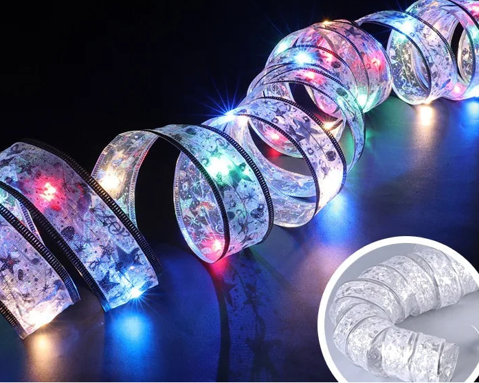 Glorialux LED vianočná páska – teplá biela, flexibilná a na použitie v interiéri aj exteriéri