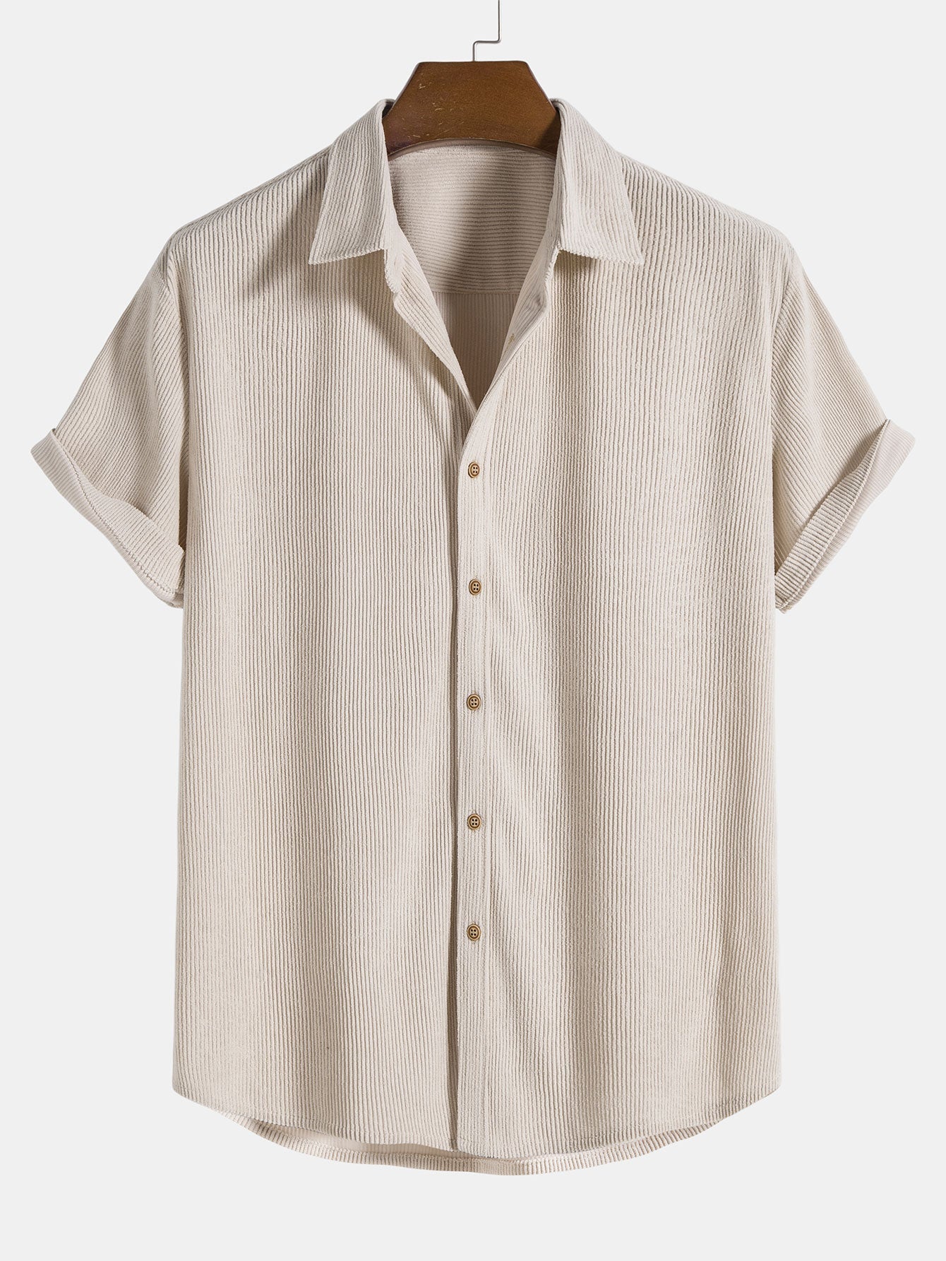 Set estivo leggero con camicia e pantaloncini – Perfetto per le giornate calde!