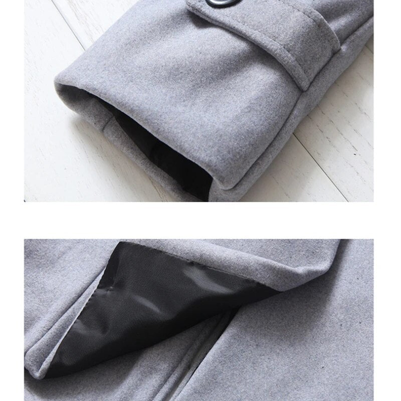 Vetruodolný dvojradový kabát - Irvin