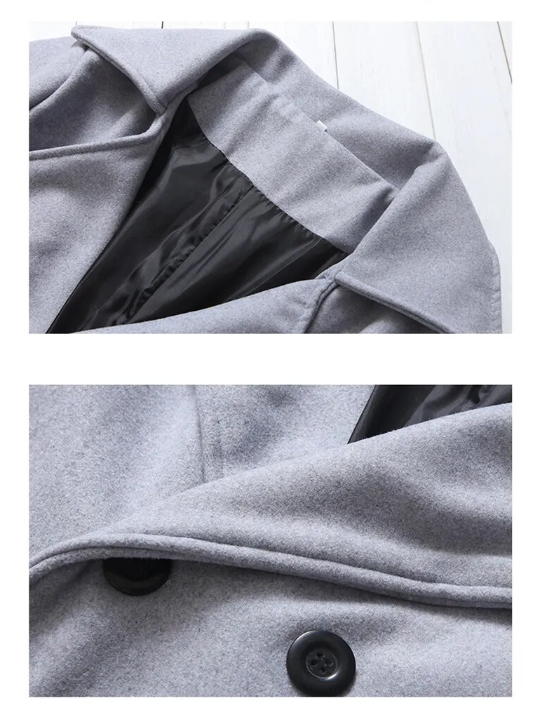 Vetruodolný dvojradový kabát - Irvin