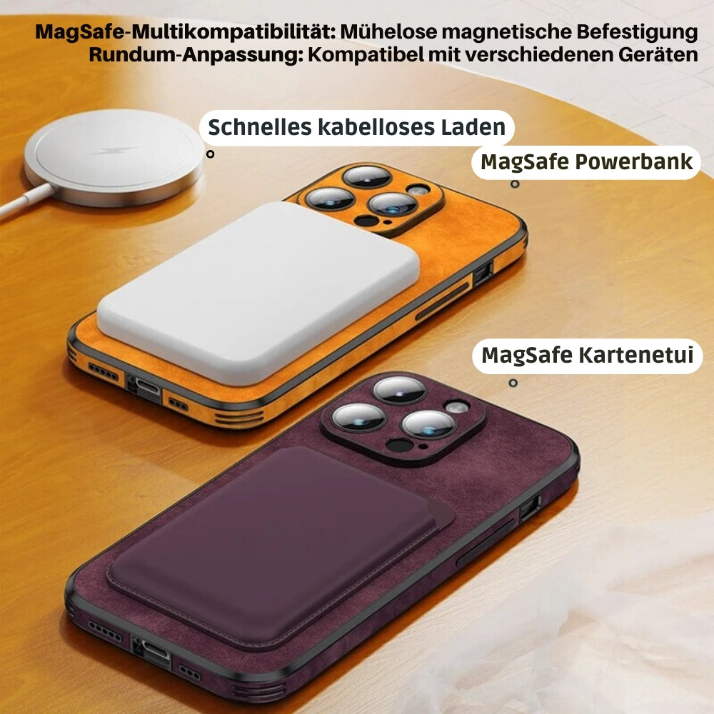 Deer – kožené pouzdro na iPhone, nárazuvzdorné a elegantní – ideální pro každodenní použití a kancelář