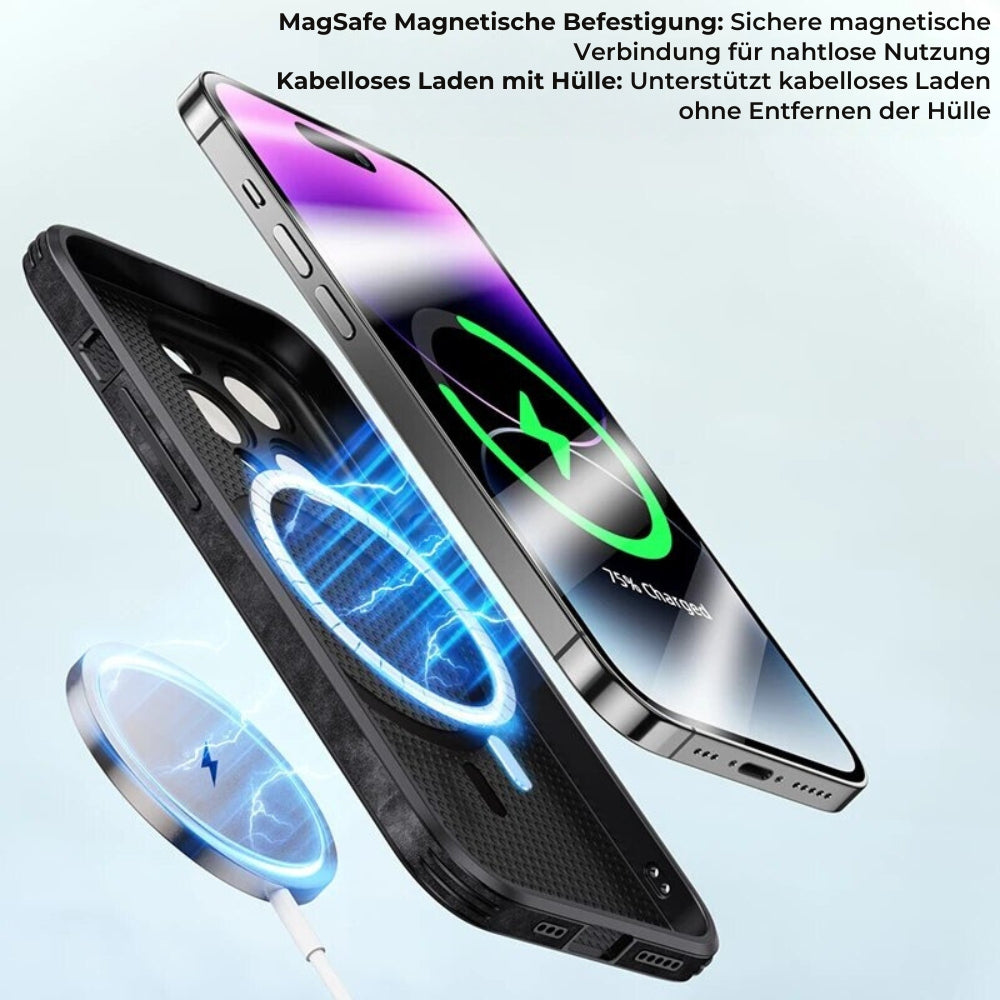 Deer – kožené pouzdro na iPhone, nárazuvzdorné a elegantní – ideální pro každodenní použití a kancelář