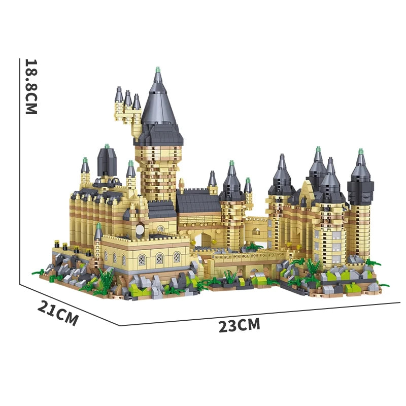 Buildora – Sada mikro kociek Stredoveký hrad 3000+ dielikov – Deti & Dospelí