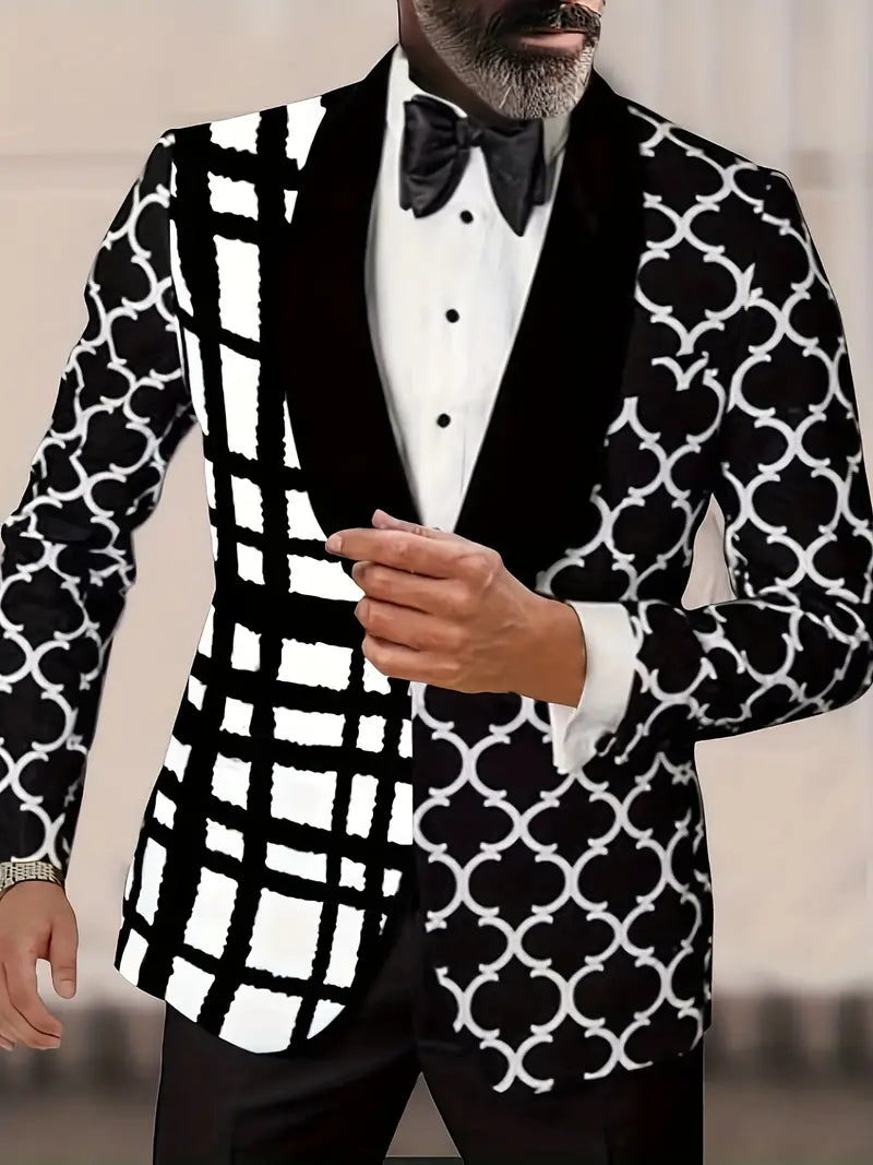 Devako Bennett | Moderný pánsky oblek s trendovým pruhovaným dizajnom