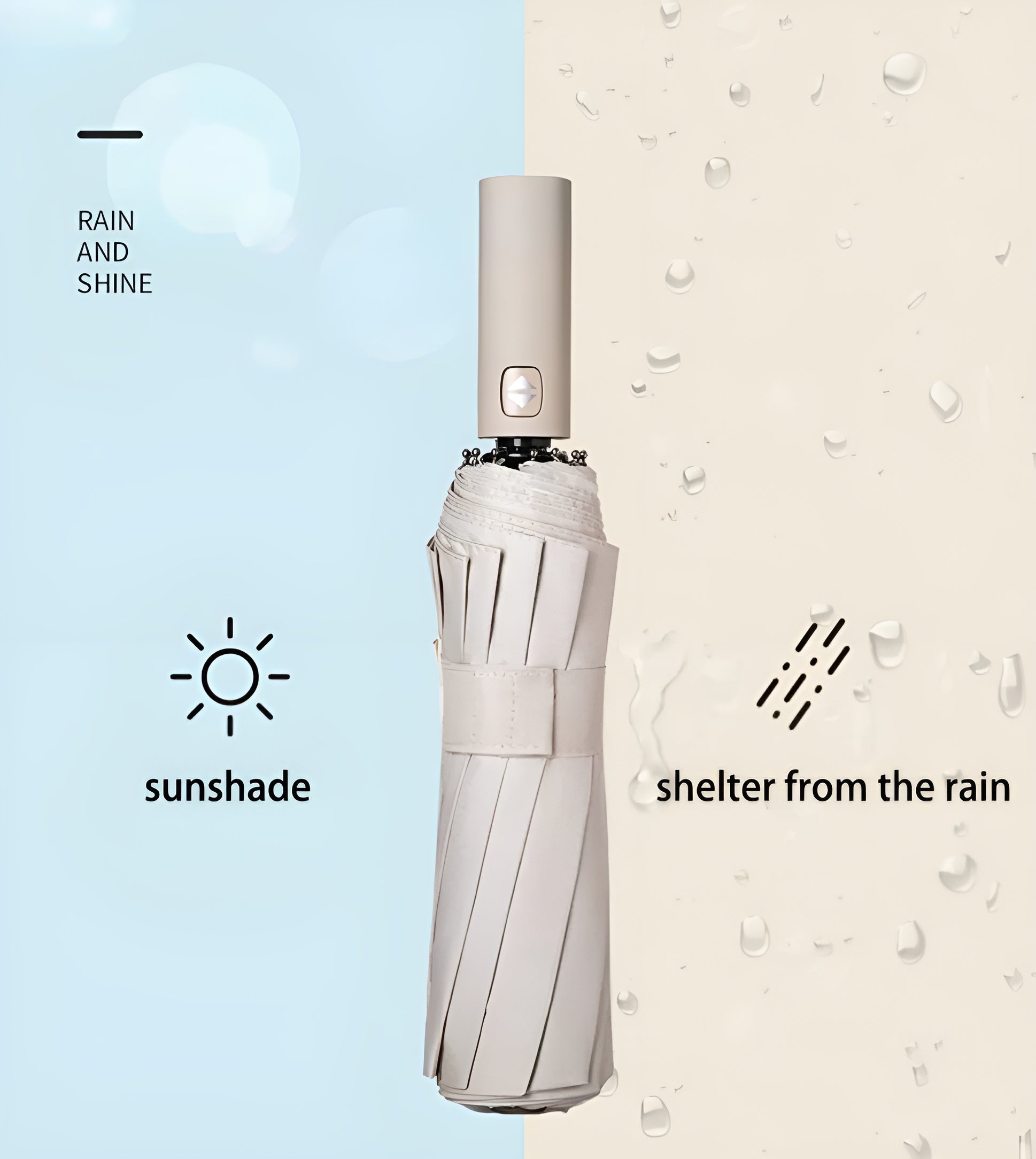 Udržateľný dáždnik s UV ochranou – StormShield