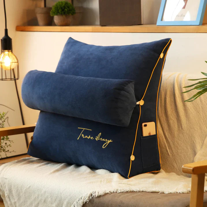 RelaxWedge opierka na chrbát – ergonomické pohodlie pre oddychové hodiny
