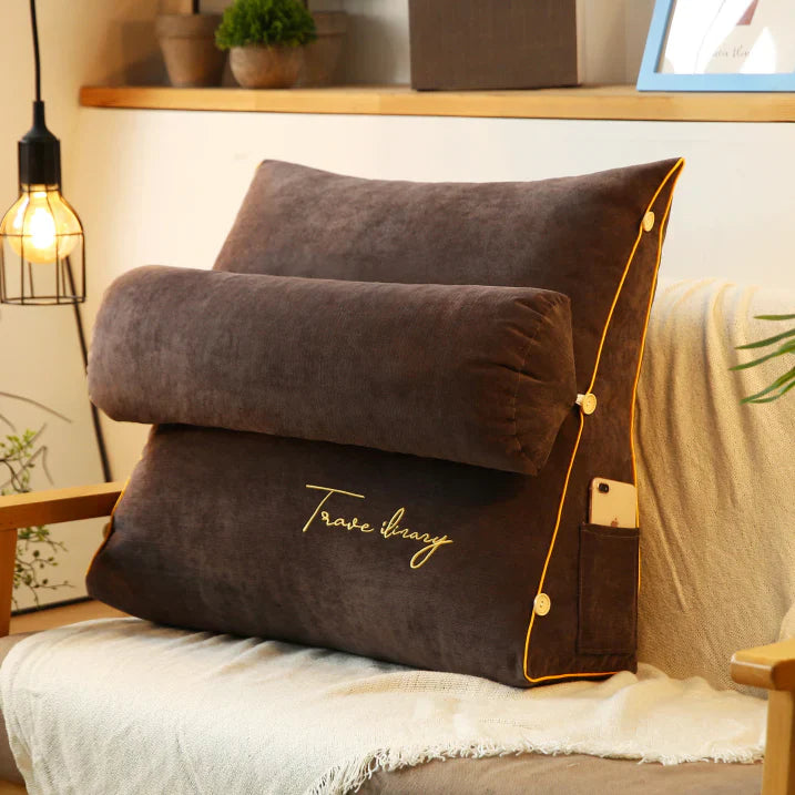 RelaxWedge opierka na chrbát – ergonomické pohodlie pre oddychové hodiny