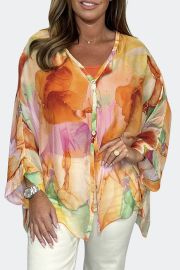 Ethische Chiffonbluse - Anya