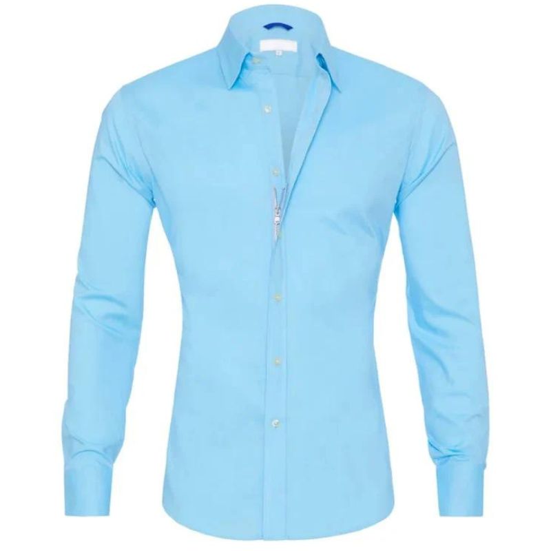 Devako Ruben - Knitterfreie Bluse mit Reissverschluss