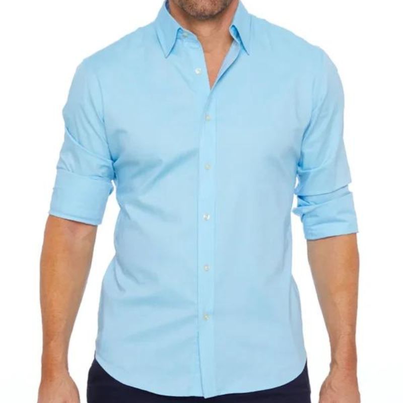 Devako Ruben - Knitterfreie Bluse mit Reissverschluss
