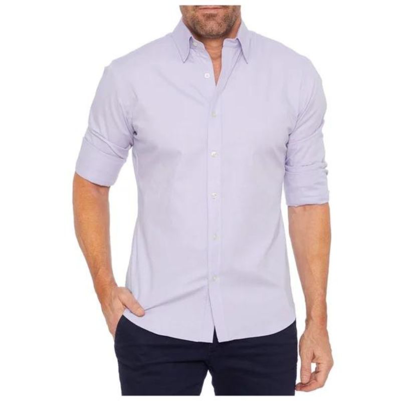 Devako Ruben - Knitterfreie Bluse mit Reissverschluss