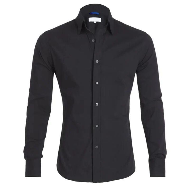 Devako Ruben - Knitterfreie Bluse mit Reissverschluss
