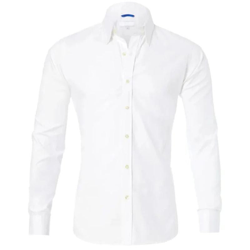 Devako Ruben - Knitterfreie Bluse mit Reissverschluss