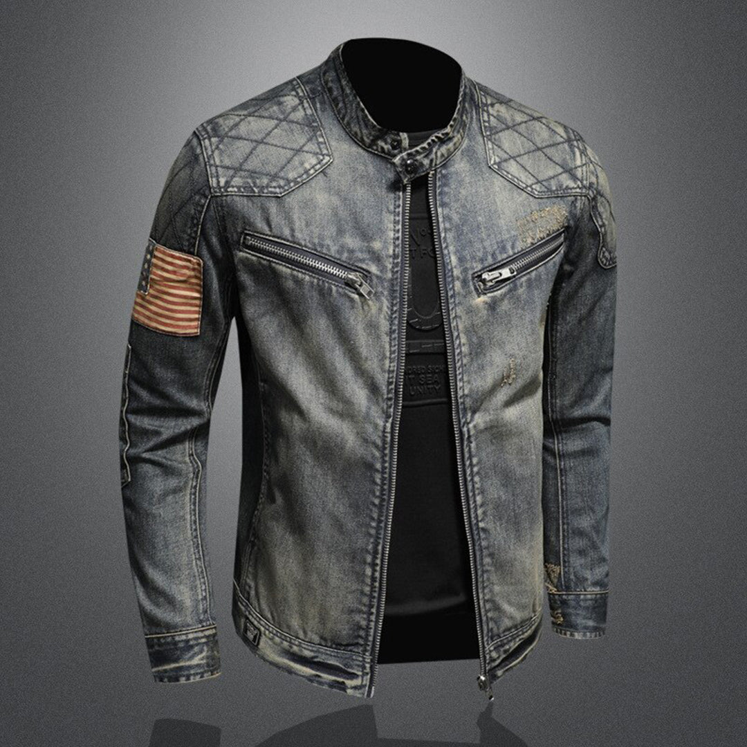 PIKE | Herren Jeansjacke - Robuste und vielseitige Denim-Jacke