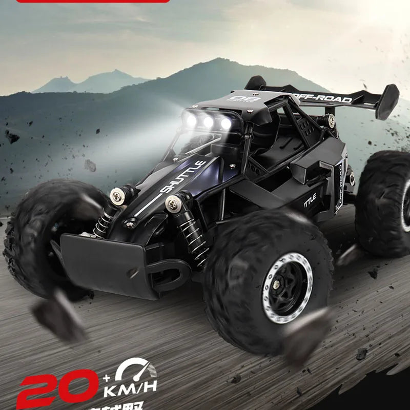 SpeedRacer X16 – RC Auto 1:16 s LED svetlom, 2WD a 20 km/h