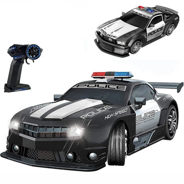 SpeedMax – RC politi bil 1:12 med LED & 2,4 GHz fjernbetjening